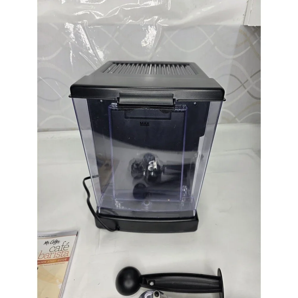 Mr. Coffee BVMC-ECMP1000-RB Café Barista Espresso/Cappuccino Maker Tested Works
